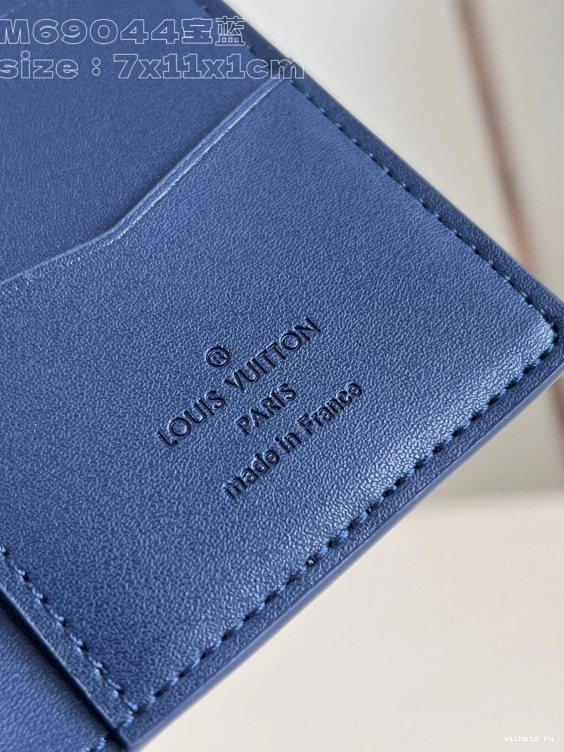 WIS LOUIS cm VUITTON Pocket Organizer-7.5*11.1*1 0707